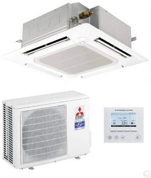 MITSUBISHI ELECTRIC  PLA-RP100BA/PUHZ-ZRP100VKA, Delux Inverter